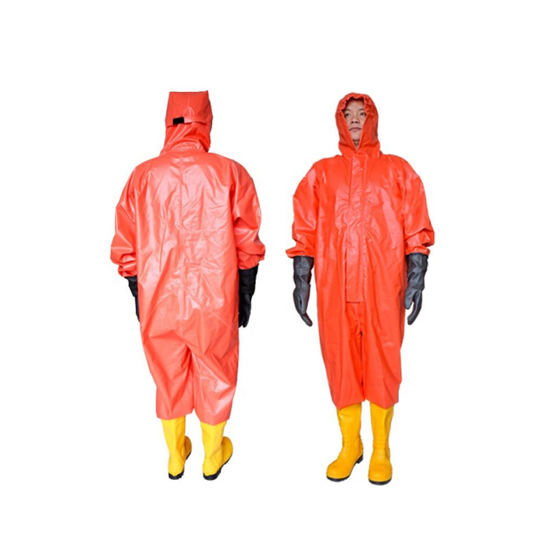 Materiál PVC Obleky odolné proti chemikáliím